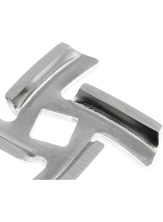 Stainless steel meat grinder blade replacement, stainless steel knife for meat grinder blade, meat slicer blade - Image 4